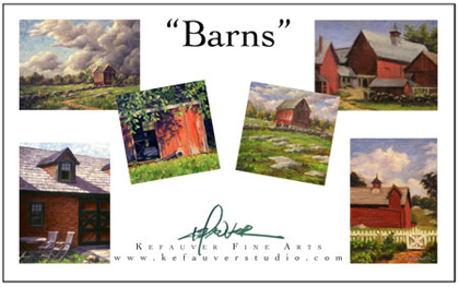 Barns I Notecard Set, Will Kefauver