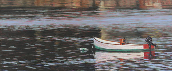 Will Kefauver oil paintings, "Red Tail"