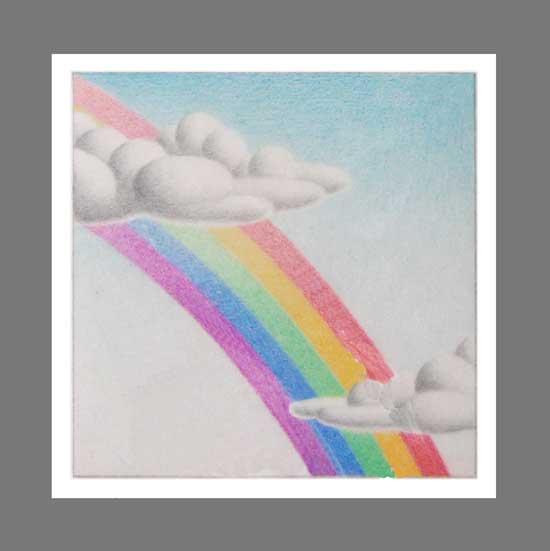 Clouds with Rainbow