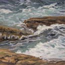 "Rock 'n' Roll", oil painting by Will Kefauver