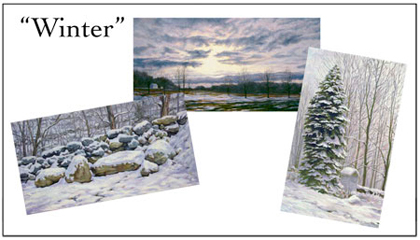 Winter Scenes Notecard Set, Will Kefauver