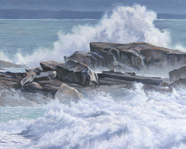 After the Storm, oil on canvas by Will Kefauver