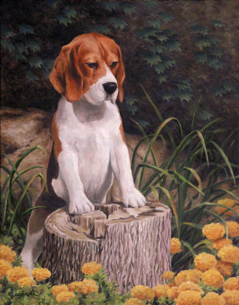 Will Kefauver, Paintings, Portraits, "Elliot"
