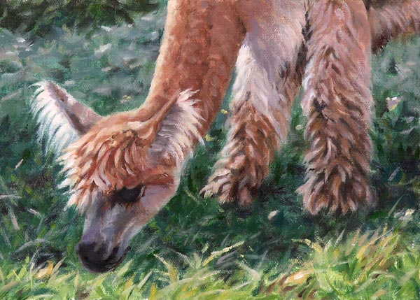 Will Kefauver, paintings "Having a Bite"