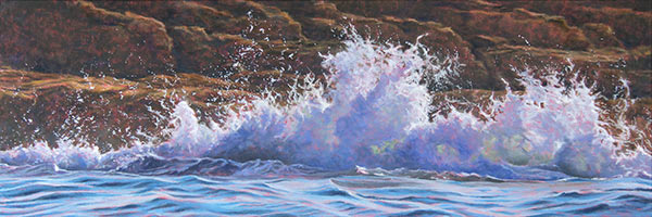 Will Kefauver oil painting, "Fantasy, East Egg"