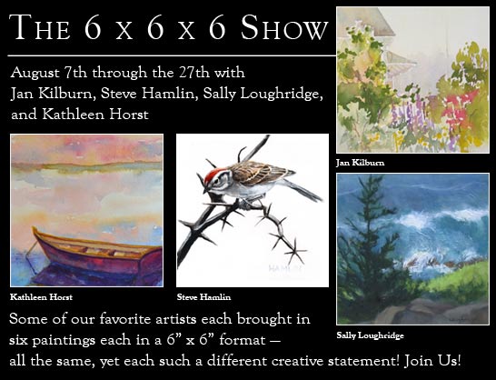 Kefauver Studio & Gallery's 6 x 6 x 6 Show