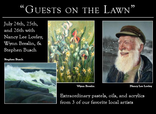 Kefauver Studio & Gallery Guests on the Lawn July 2015