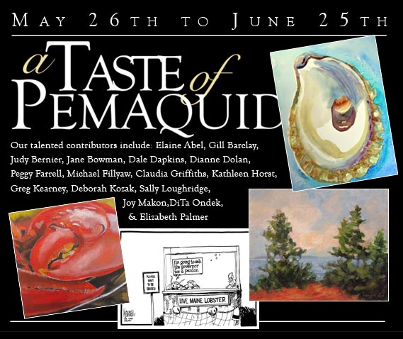 A Taste of Pemaquid art show blurb