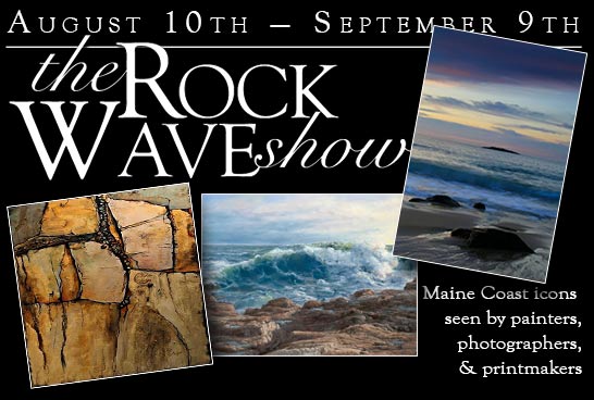 Kefauver Studio & Gallery Rock 'n' Wave Show graphic