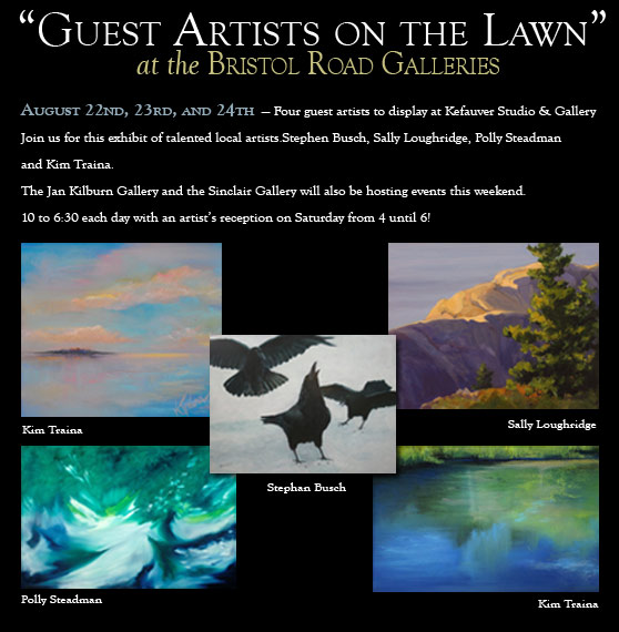 Guest Artists on the Lawn event