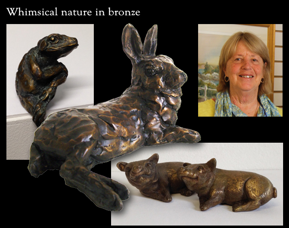 Guest Artist Marnie Sinclair bronzes