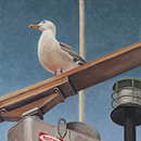 Will Kefauver oil painting, "Rayethon