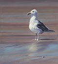 Will Kefauver oil painting, "On Watch"