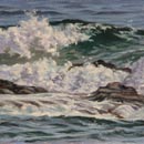 "Rock 'n' Roll", oil painting by Will Kefauver